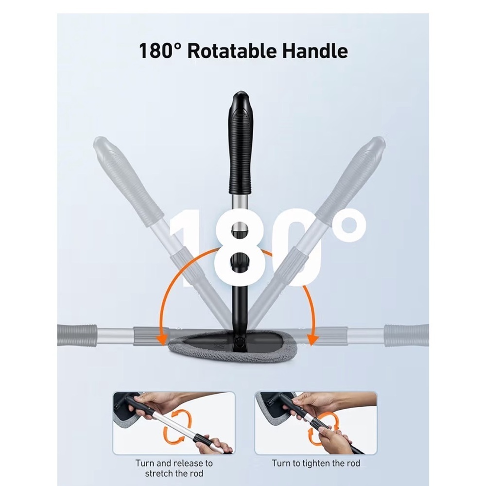NWT Windshield Cleaner with Extendable Handle - Picture 13 of 16